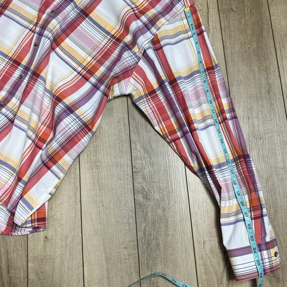 Pendleton Plaid Long Sleeve Cotton Button Down Shirt Size XL - Picture 9 of 9